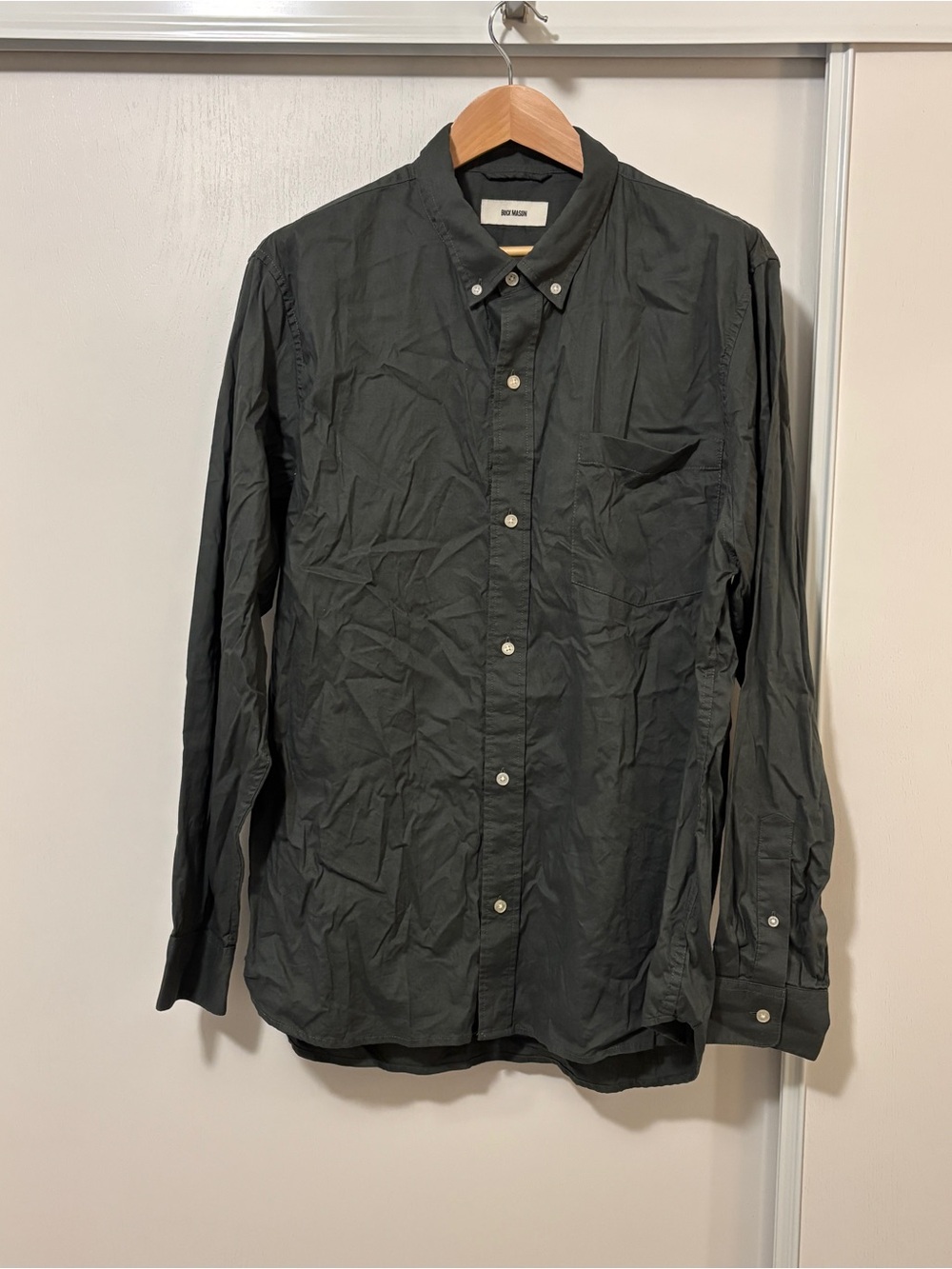Buck Mason Mens Button Down Size XXL Neck 19.5 Preppy Ivy Style Elevated Basic